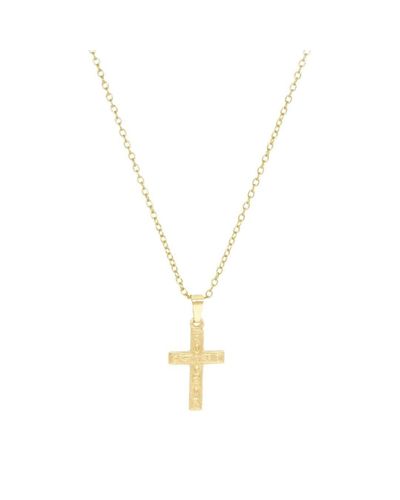 Ayou Jewelry Cross Necklace - Green