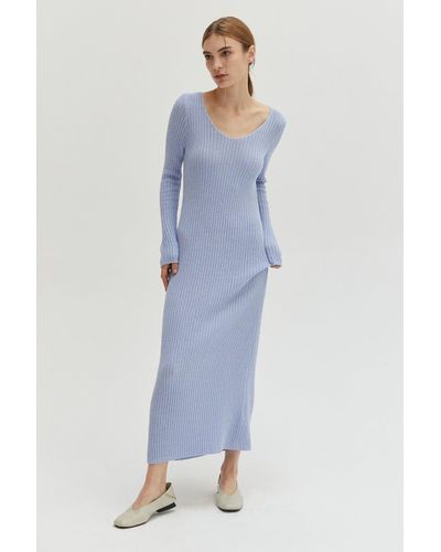 Crescent Joline Maxi Dress - Blue