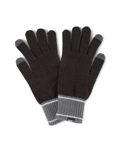PUMA Adult Knitted Winter Gloves - Black