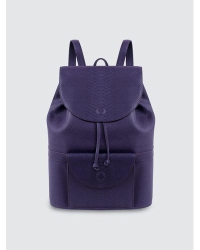 Latitu° Royal Purple Praha Backpack - Blue