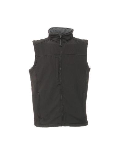 Regatta Flux Softshell Vest Jacket - Black