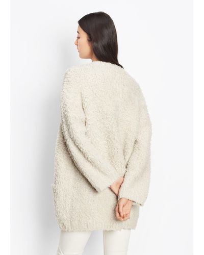 vince teddy cardigan