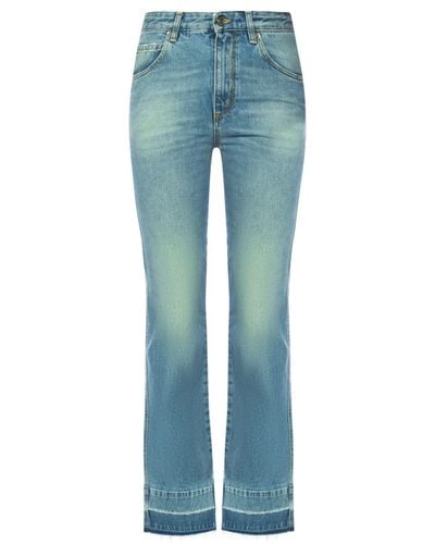 Golden Goose Deluxe Brand Denim Flared Jeans in Blue - Lyst
