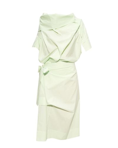 green vivienne westwood dress