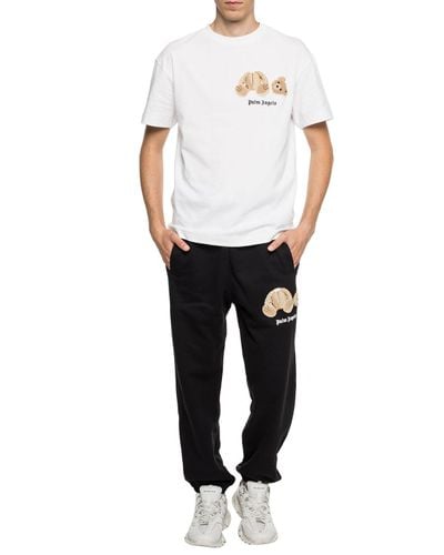 mens palm angels t shirt teddy bear