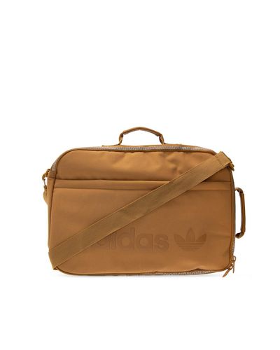 adidas brown messenger bag