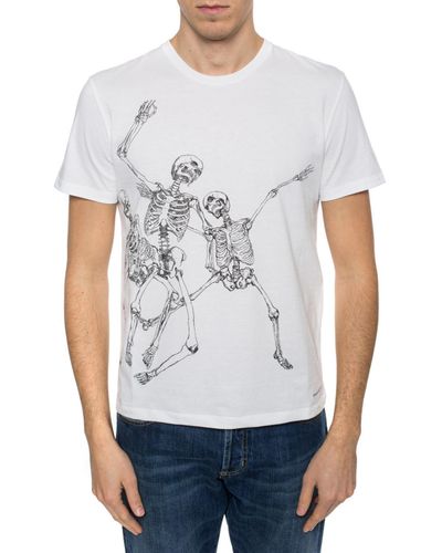 alexander mcqueen skeleton shirt