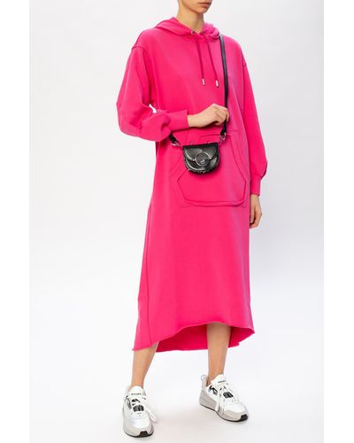diesel moletom com capuz pink