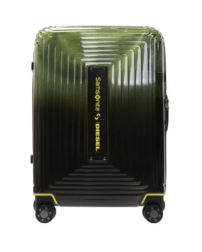 Valija Rígida NEOPULSE X DIESEL SPINNER 55/20 BLACK/YELLOW Yellow Cabi —  House of Samsonite Argentina