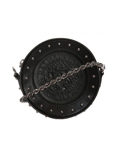 balmain round bag