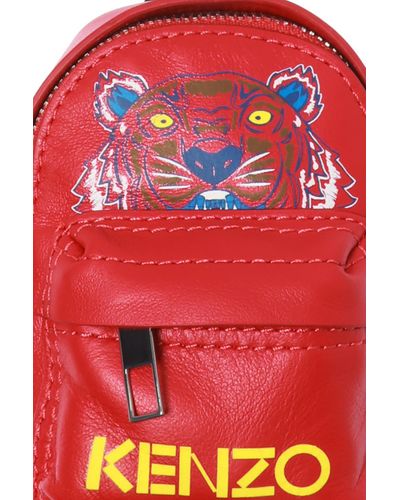 kenzo red backpack