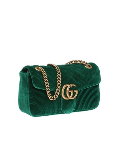 gucci marmont bolsa green