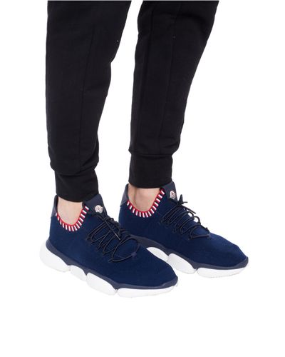Moncler Rubber 'the Bubble' Sneakers Navy Blue for Men - Lyst