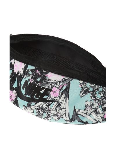 nike floral fanny pack