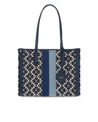 Kate Spade Shopper Bag in Navy Blue (Blue) - Lyst