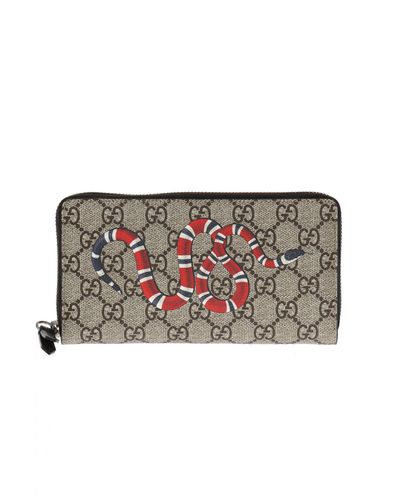 gucci wallet with snake on it