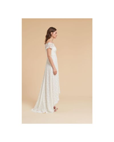 whistles rose wedding dress