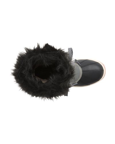 juno faux shearling trim boot