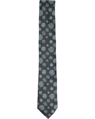 lords of harlech Silk Horace Graphite Tie in Grey (Gray) for Men - Lyst