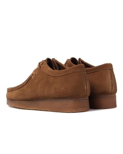 clarks suede wallabees