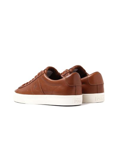 ralph lauren low top trainers