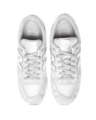Balance 996 Light Grey Suede Trainers 