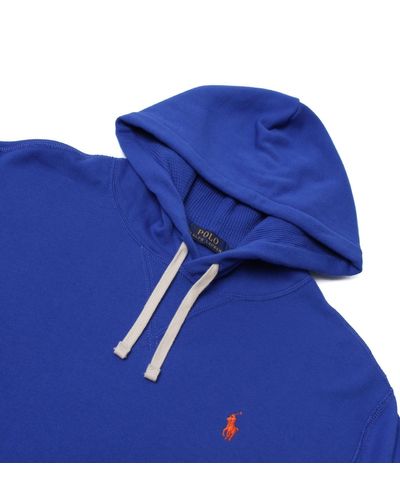 blue polo hoodie
