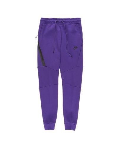 Nike Tech Fleece Jogger in Purple for Men | Lyst