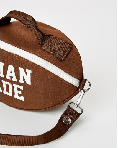 Human Made Men's Brown Rugby Ball Bag