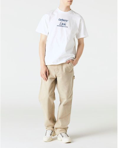 Carhartt WIP Schools Out T-shirt in White for Men | Lyst