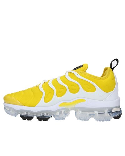 nike vapormax plus yellow and black