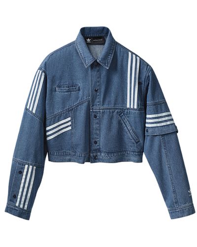 adidas Originals Danielle Cathari X Women's Denim Jacket in Blue for Men |  Lyst