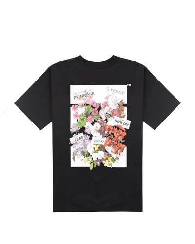 off white flower tee
