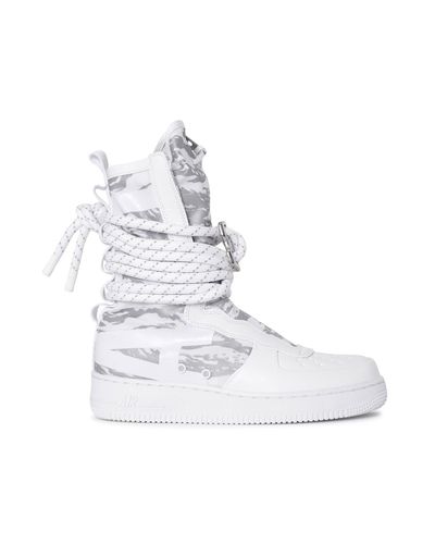 Nike Sf Air Force 1 Hi Winter Boot in White | Lyst