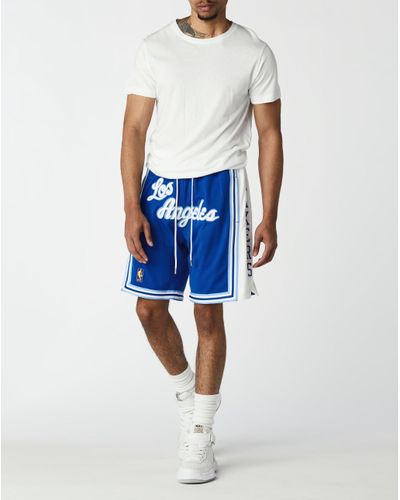 Mitchell & Ness Just Don X Los Angeles Lakers Shorts in Blue for Men | Lyst