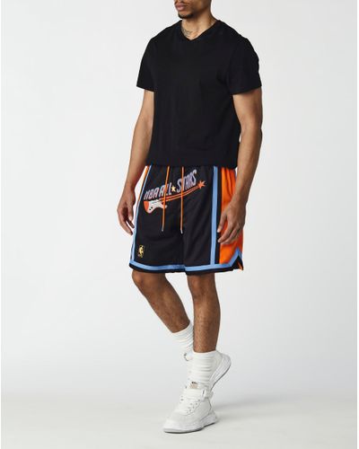 Men's Mitchell & Ness Black NBA 1996-97 Hardwood Classics Just Don Authentic Shorts