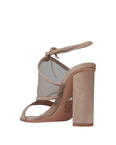 schutz beige sandals