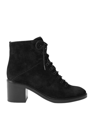 vince black ankle boots