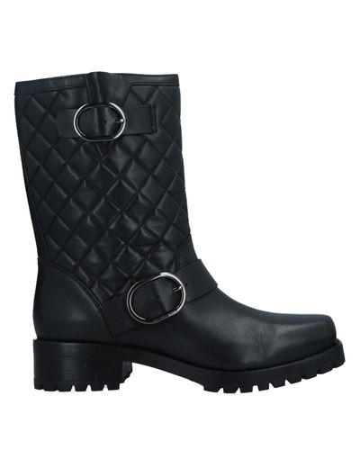 MICHAEL Michael Kors Leather Ankle Boots in Black - Lyst