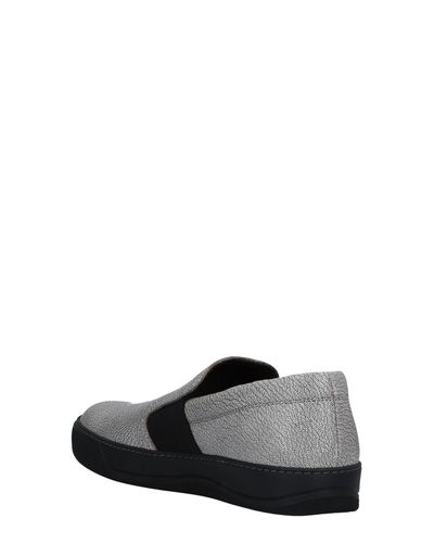 grey lanvin trainers