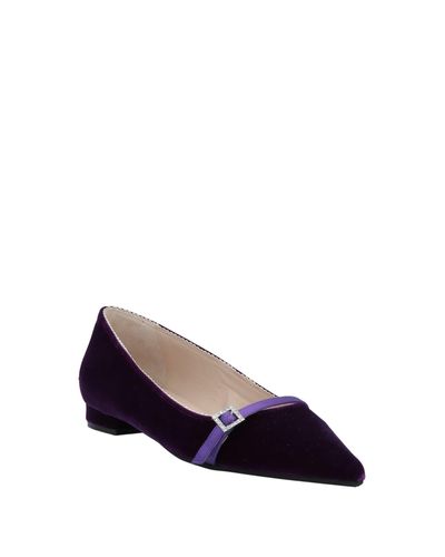 light purple ballet flats