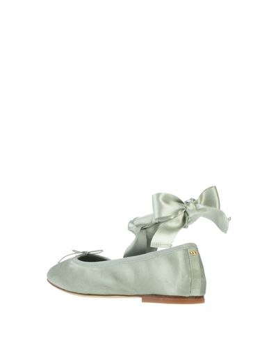 tory burch green flats