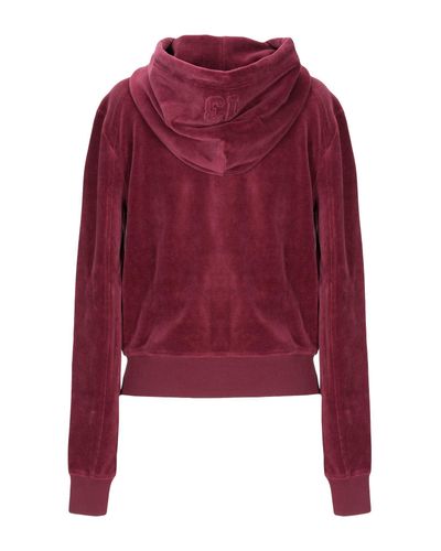 PUMA Cotton Sweatshirt in Maroon (Red) - Lyst