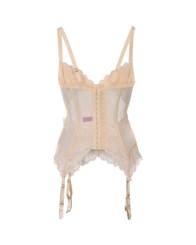 L'Agent by Agent Provocateur Lace Merrywidow in Ivory (White) - Lyst