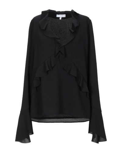 IRO Synthetic Blouse in Black - Lyst