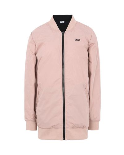 vans jacket pink