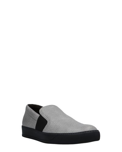 grey lanvin trainers