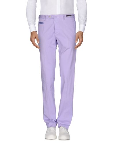 PT01 Cotton Casual Pants in Lilac (Purple) for Men - Lyst