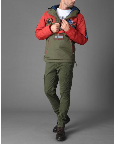 anorak rainforest multi patch