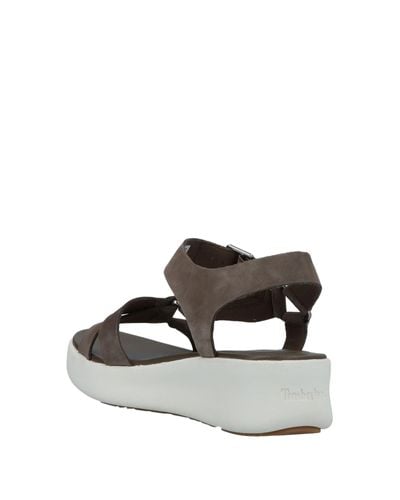 leather sandals timberland